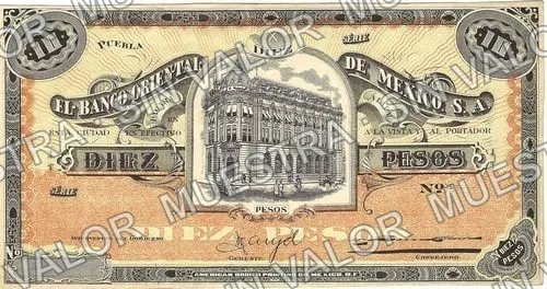 10 pesos, proof (M471), anverso