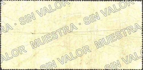 12½c Angel Almada & Ca (M750), M750 12½c Angel Almada & Ca, reverso
