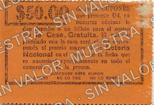 15 centavos, La Casa Gratuita (M1388), reverso