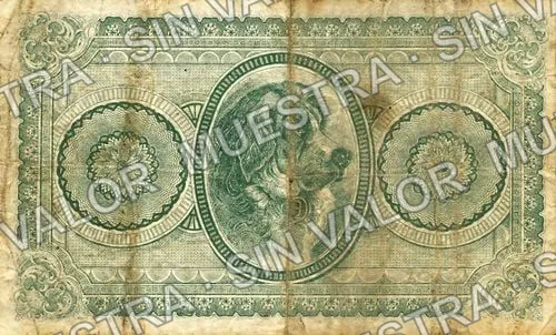 1r/12½c Mina La Fronteriza (M681), reverso