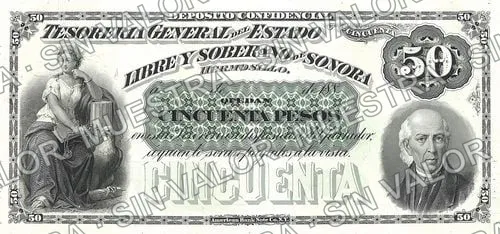 .2 $1 Tesorería General (M759), anverso