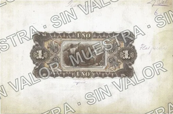 .2 $1 Tesorería General (M759), reverso (M759.2 $1 Tesorería General)