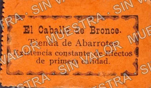 2 centavos, Caballo de Bronce (M1779), reverso