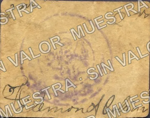 2 centavos, Filemont Cobian (M2708), reverso