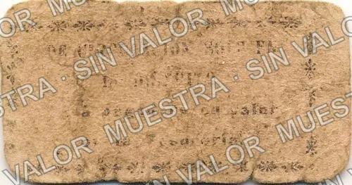 2 centavos, Irapuato (M1674), reverso