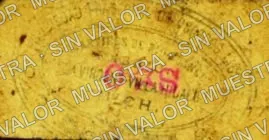2 centavos, La Virgen (M3003), M3003a 2c La Virgen, reverso