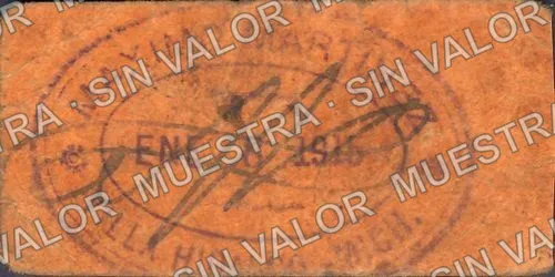 2 centavos, Máximo Martínez 2c (M3072), reverso (M3072 Máximo Martínez 2c)