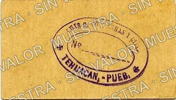 2 centavos, Molino para Nixtamal (M3603), reverso