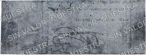 2 pesos, 3er Regimiento de Caballería (M2244), M2244 $2 3er Regimiento de Caballería, anverso