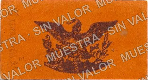 20 centavos, Brigada Morales y Molina (M1885), reverso (M1885 20c Brigada Morales y Molina)