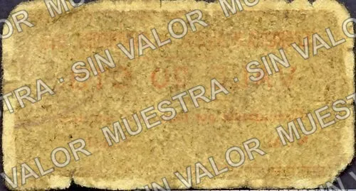 20 centavos, Comonfort (M1628), reverso