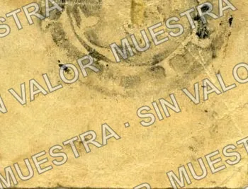 20 centavos, Cortazar (M1640), reverso