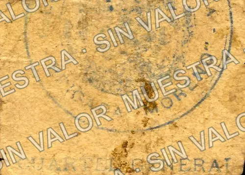 20 centavos, Rafael B. Gómez (M2253), reverso