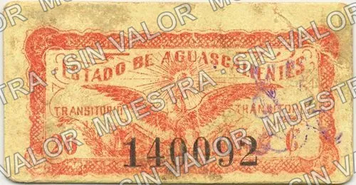 20 centavos, Tesorería Municipal (M802), anverso