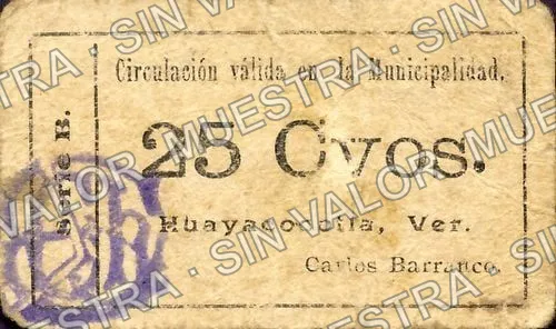 25 centavos, La Ciudad de Londres (M3986), anverso