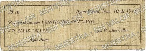 25 centavos, Plutarco Elías Calles (M3831), anverso