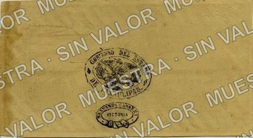 25 pesos, Crédito del Estado (M768), reverso (M768 $25 Crédito del Estado)