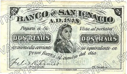 2r Banco de San Ignacio (M503), anverso
