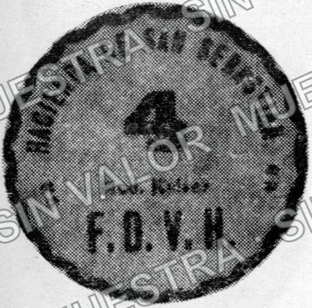 4 centavos, Hacienda de San Sebastian (M2631), anverso