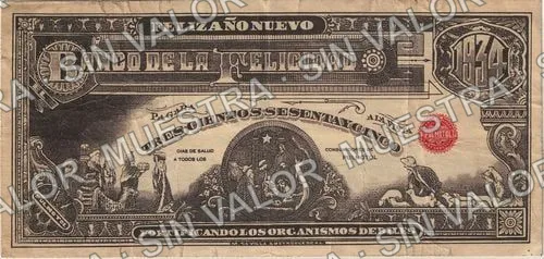 .5 Banco de la Felicidad (M4292), M4292.5 Banco de la Felicidad, anverso