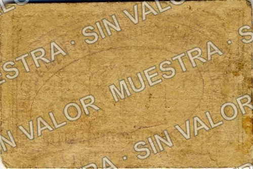 5 centavos, Cía. de Luz y Fuerza Motriz de Cocula (M2441), M2441 5c Cía. de Luz y Fuerza Motriz de Cocula, reverso