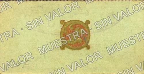 5 centavos, Circulo Español (M3590), M3590 5c Circulo Español, reverso