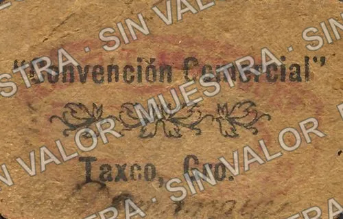 5 centavos, Convención Comercial (M2026), M2026 5c Convención Comercial, reverso