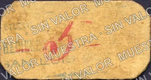 5 centavos, Hacienda de San Francisco (M3684), M3684 5c Hacienda de San Francisco, anverso