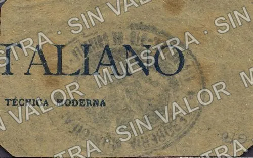 5 centavos, Jose C. Torres (M1835), M1835 5c Jose C. Torres, reverso