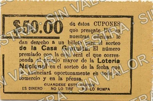 5 centavos, La Casa Gratuita (M1386), reverso