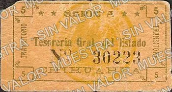 5 centavos (M939), M939 5c, anverso