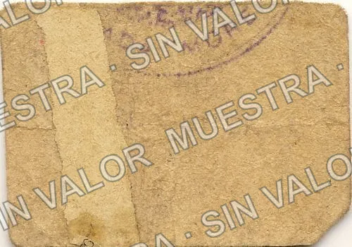 5 centavos, Rafael B. Gómez (M2246), reverso