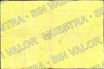 5 centavos, sábanas, Series A, large number (M900), M900 5c sábanas, Series A, large number, reverso