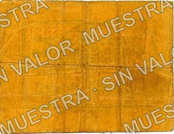 5 centavos, sábanas, Series A, large number (M900), M900 5c sábanas, Series A, large number, reverso