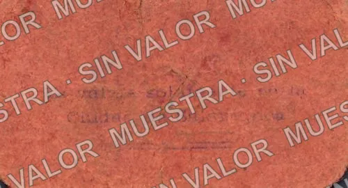 5 centavos, Salamanca (M1811), reverso
