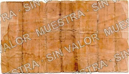 5 centavos, Tienda de Santa Rosalia (M753), reverso (M753.5 10c Tienda de Santa Rosalia)
