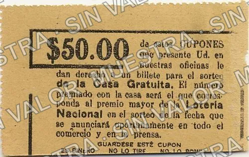 5 pesos, La Casa Gratuita (M1393), reverso