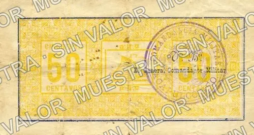 50 centavos, Alzuyeta y Cia., Sucs (M1840), reverso