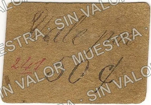 50 centavos, Ayuntamiento (M1913), M1913 50c Ayuntamiento, anverso