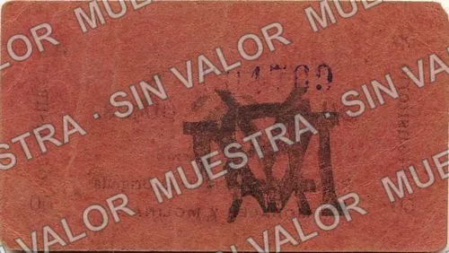 50 centavos, Brigada Morales y Molina (M1886), reverso