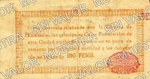 50 centavos, Cámara de Comercio (M3443), M3443b 50c Cámara de Comercio INO, reverso