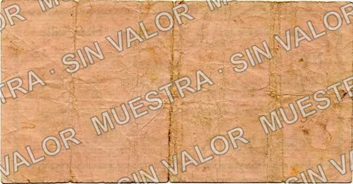 50 centavos, Cámara Nacional de Comercio (M4455), reverso