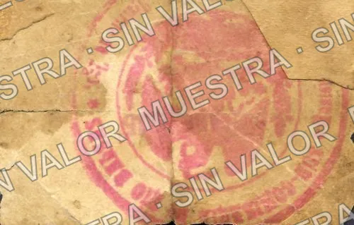 50 centavos, Comisaría 1915, Río Balsas (M1954), M1954 50c Comisaría 1915, Río Balsas, reverso