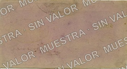 50 centavos, Crédito del Estado (M764), M764 50c Crédito del Estado, reverso