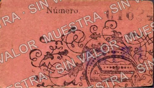 50 centavos, Distrito de Jojutla (M3216), reverso