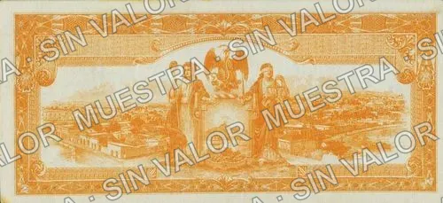 50 centavos, Estado de Sinaloa (M3782), reverso