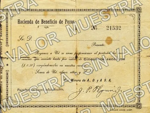 50 centavos, Hacienda de Beneficio (M1806), M1806 50c Hacienda de Beneficio, anverso