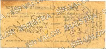 50 centavos, La Camelia (M3108), M3108 50c La Camelia, reverso