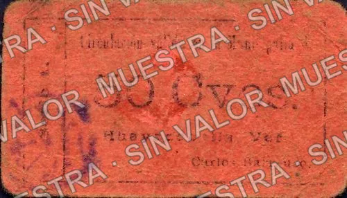 50 centavos, La Ciudad de Londres (M3987), M3987 50c La Ciudad de Londres, anverso
