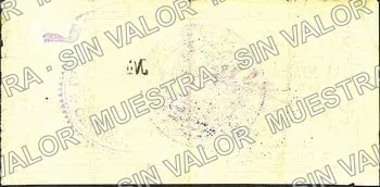 50 centavos, La Jefatura de Hacienda without "A" (M3808), reverso